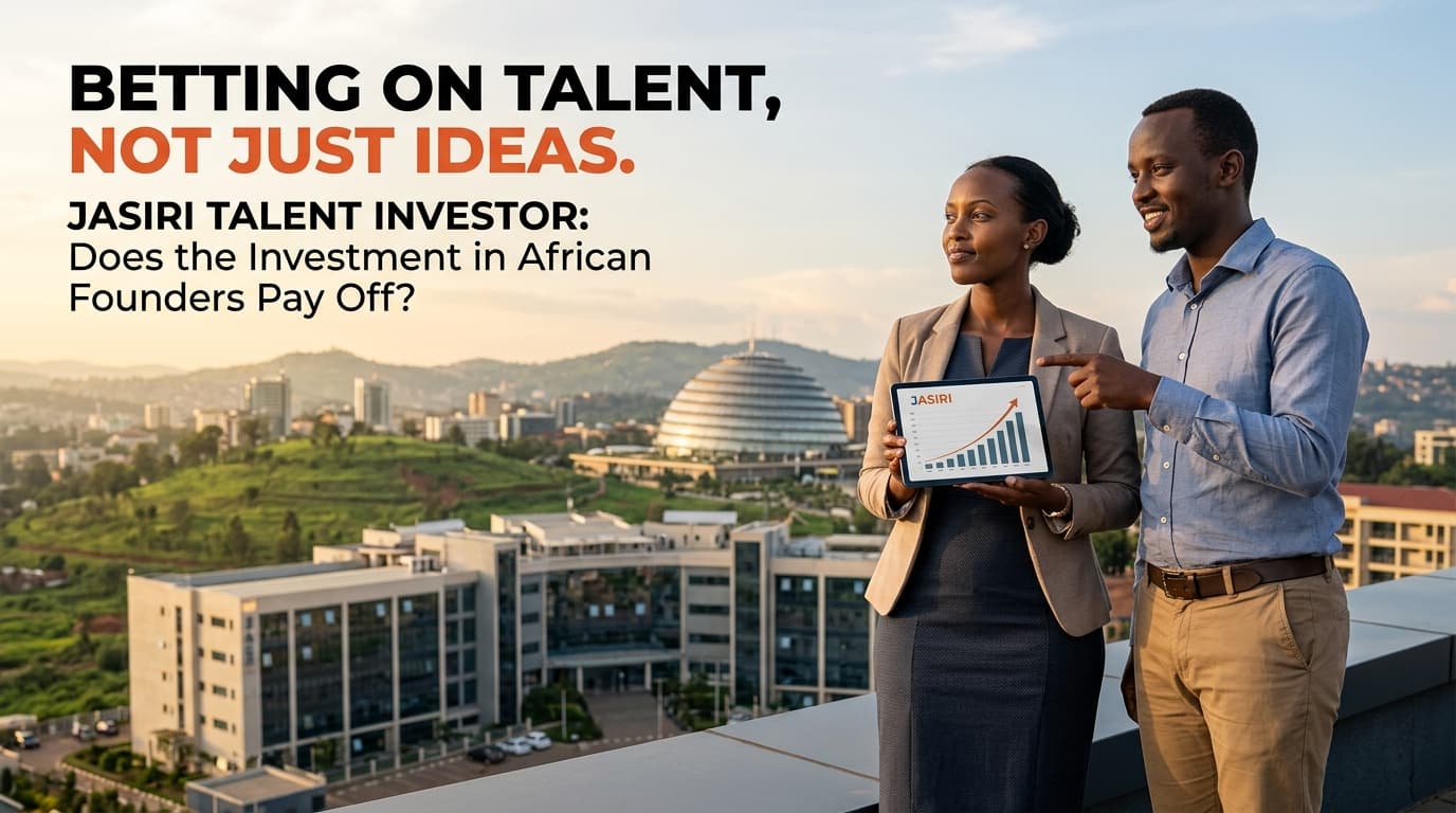 Inside Jasiri Talent Investor: Is Betting on Founders Before the Idea Worth It?
