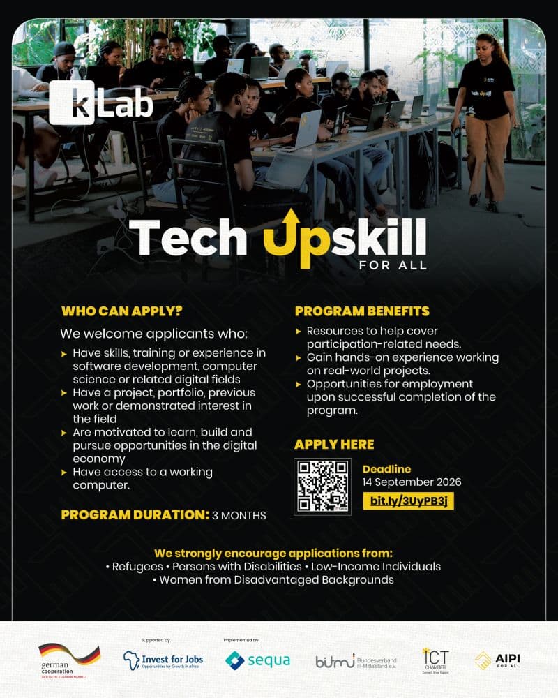 kLab Opens Applications for Tech Upskill Program Cohort 2