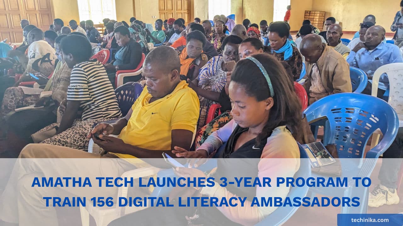 Amatha Tech Launches Three-Year Program to Train 156 Digital Literacy Ambassadors in Karongi