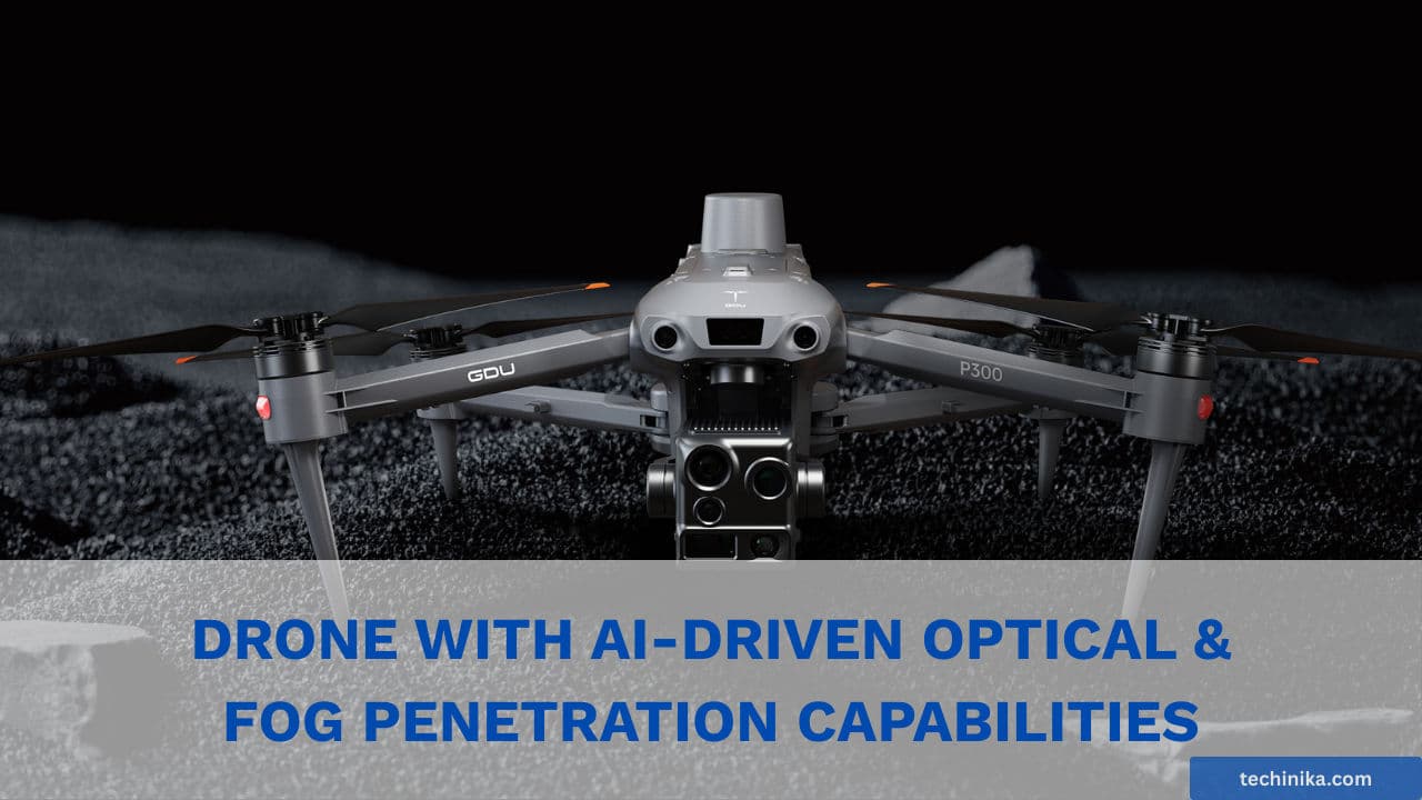 GDU Unveils AI-Powered Fog-Penetrating Drone for Public Safety and Smart City Applications