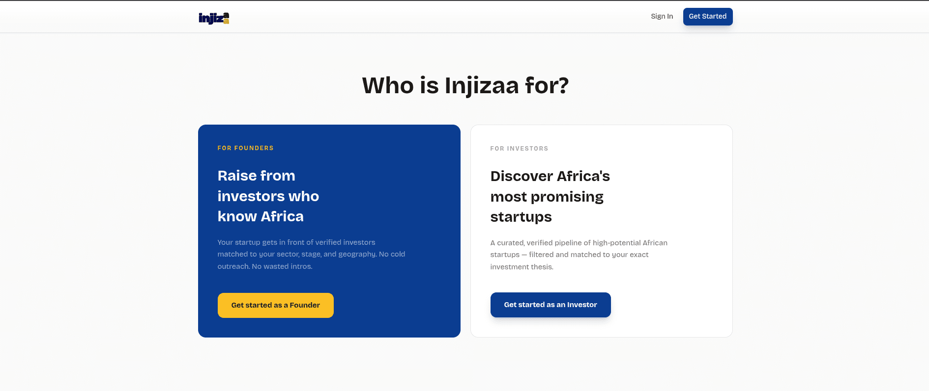Injizaa.com: Miriyari's Bid to Fix How African Founders Meet Capital
