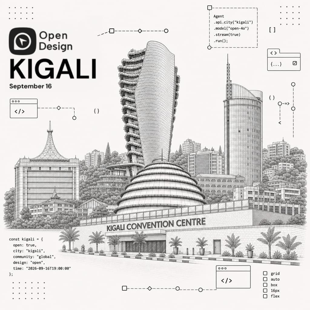 OpenDesign Rwanda to Host Workshop on Open-Source AI Design Workspace