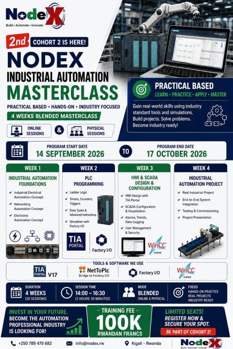 NodeX Opens Registration for Cohort 2 of Industrial Automation Masterclass