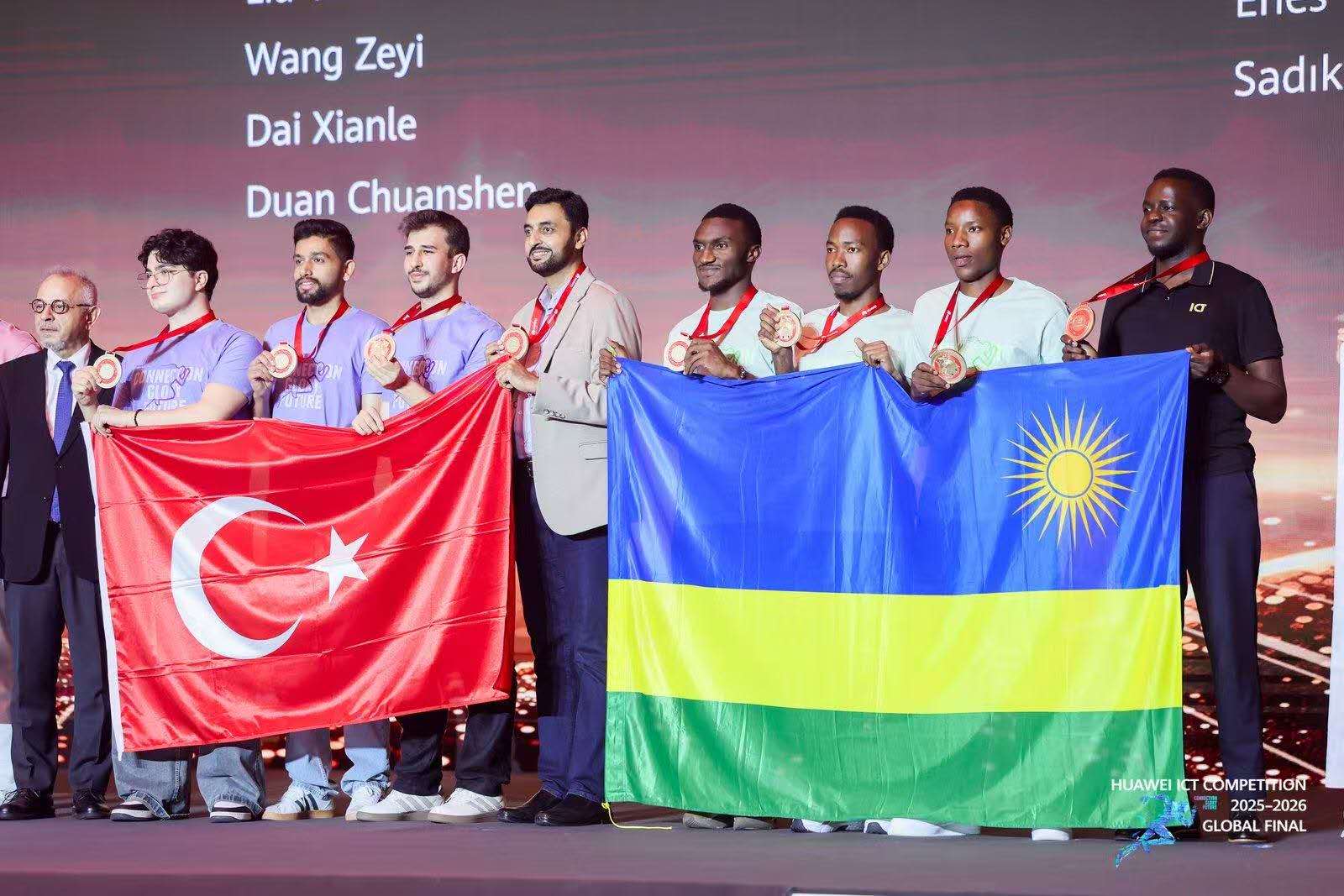 Rwandan Students Win Top Awards at Huawei ICT Global Finals in China