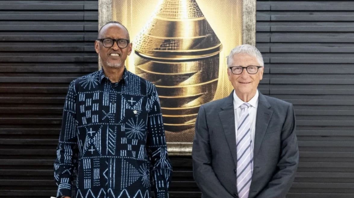 Kagame, Bill Gates Reaffirm Partnership to Advance AI and Digital Public Infrastructure in Rwanda