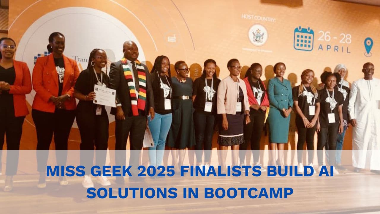 Miss Geek Africa 2025: 11 Finalists Develop AI Solutions in Kigali Boot Camp