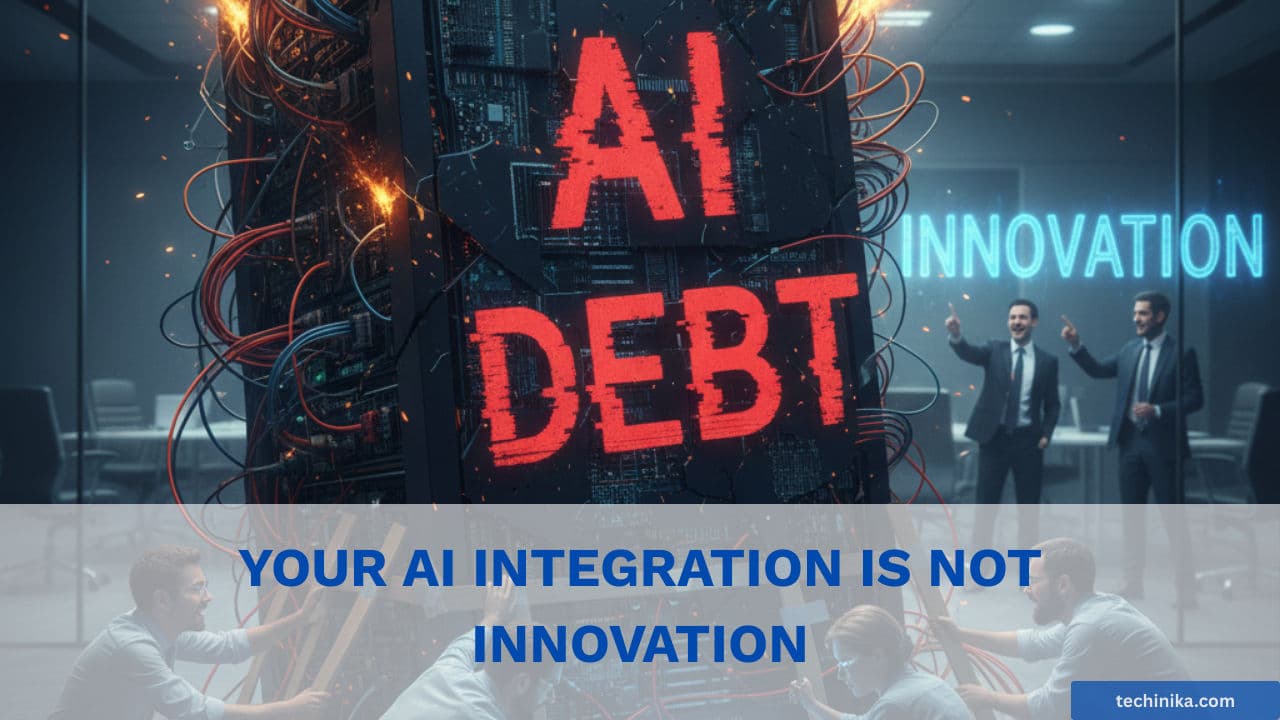 Your AI Integration Is Not Innovation; It’s The Future Technical Debt