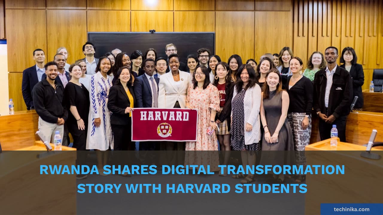 Rwanda Shares Digital Transformation Story with Harvard Students