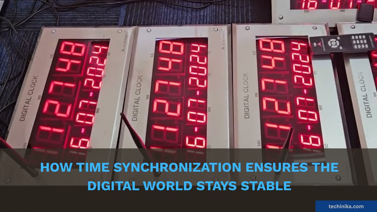How Time Synchronization Ensures the Digital World Stays Stable
